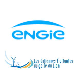 Logo : Engie - Les éoliennes flottantes du golfe du Lion