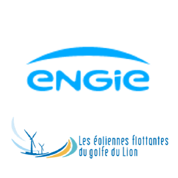 Logo : Engie - Les éoliennes flottantes du golfe du Lion